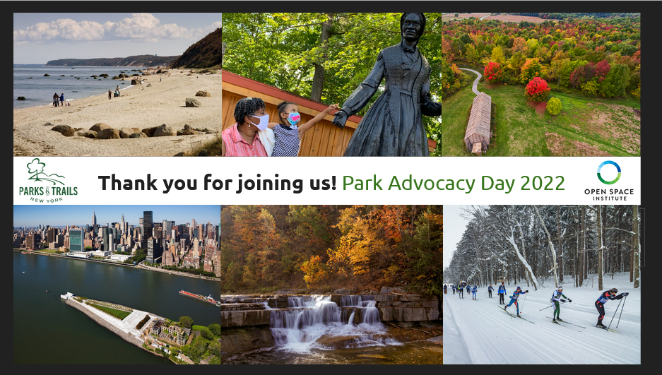 Thank you for joining us for Park Advocacy Day 2022